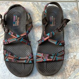 SKETCHERS walking Sandals, women’s 7